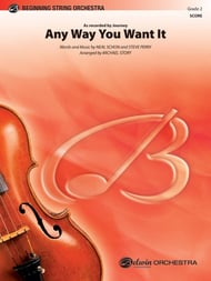 Any Way You Want It Orchestra sheet music cover Thumbnail